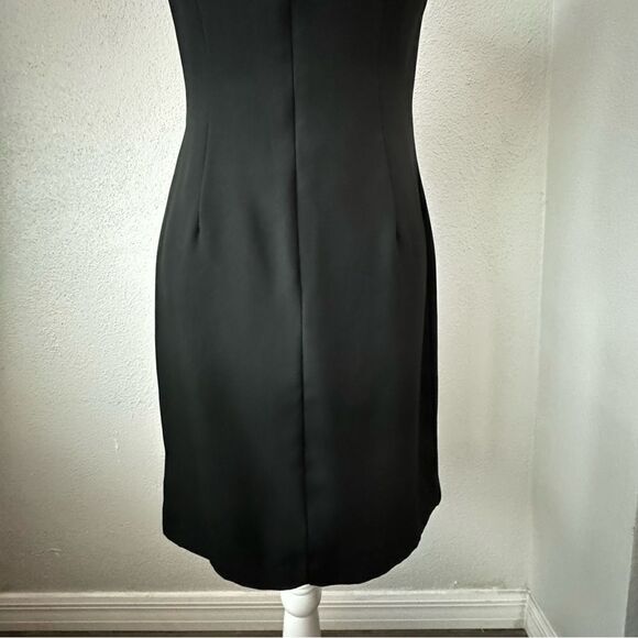 Nah Nah Vintage Little Black Dress Beaded SZ 8 - Picture 7 of 14